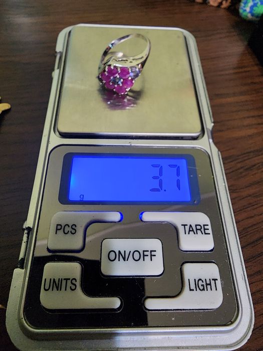 Inel superb argint și pietre naturale