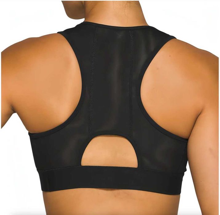 Bustiera Asics Performance neagra, XS, noua, cu etichete