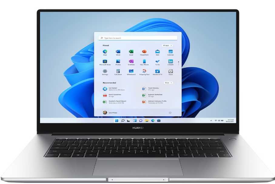 Laptop Huawei MateBook D15 cu procesor Intel® Core™ i3-1115G4