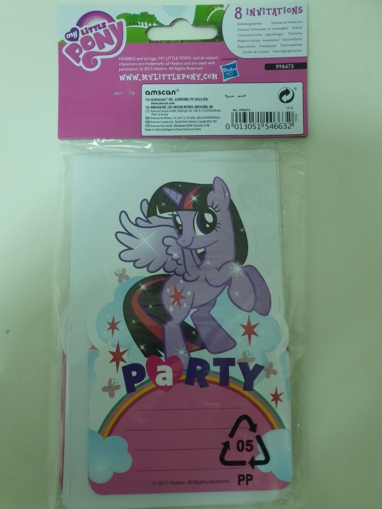My little pony invitatii petrecere