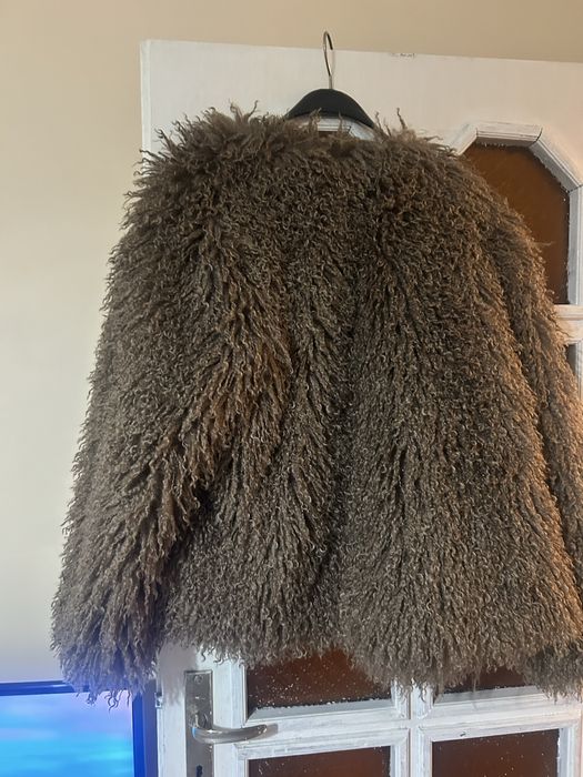 Дамско палто  кафяво