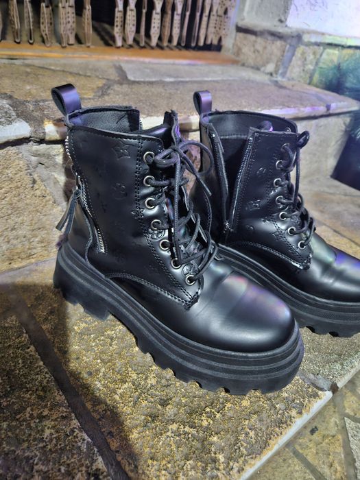 Зимни боти,тип кубинка