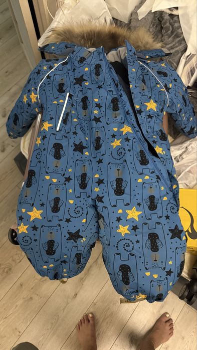 Детский комбенизон на зиму