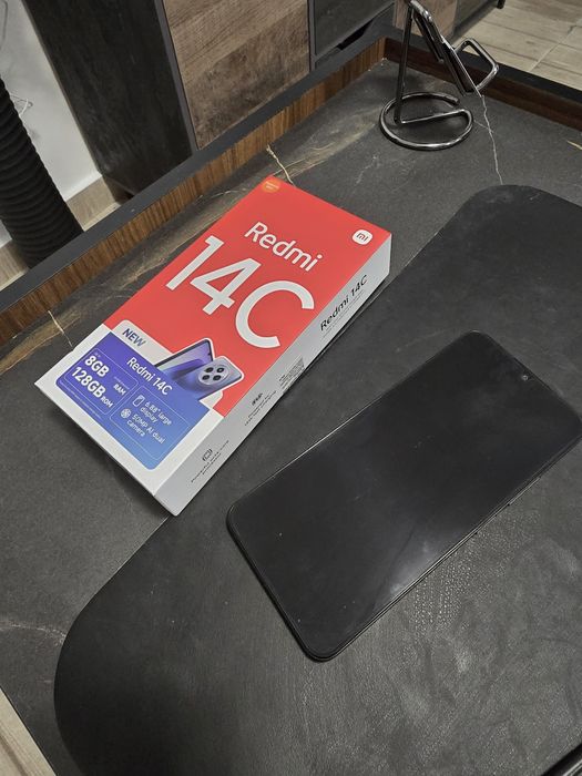 Xiaomi - Redmi 14C, 6.88'', 128GB, Midnight Black, с гаранция