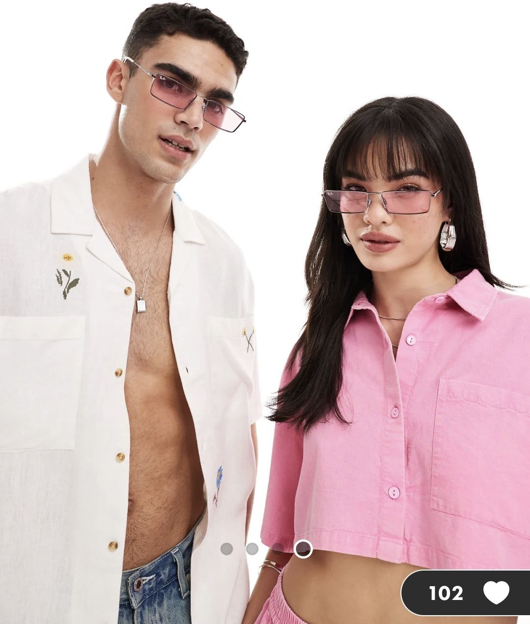 Ochelari de soare RAY BAN 3741 unisex roz