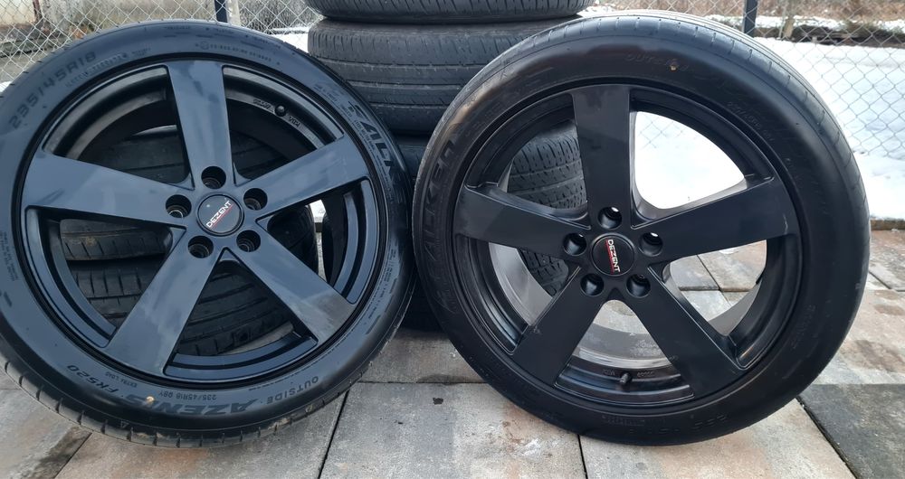 Jante R18 Dezent Tu Black - 5x114,3
