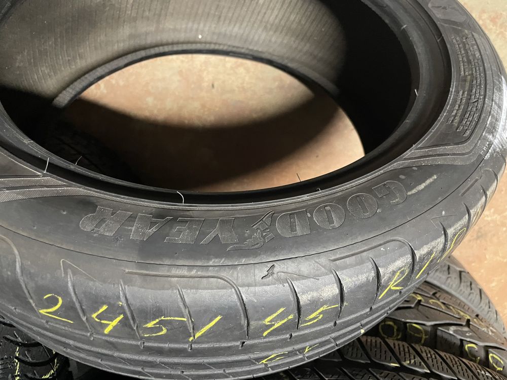 Продам шину 245/45 R18 1шт покрышка резина колеса