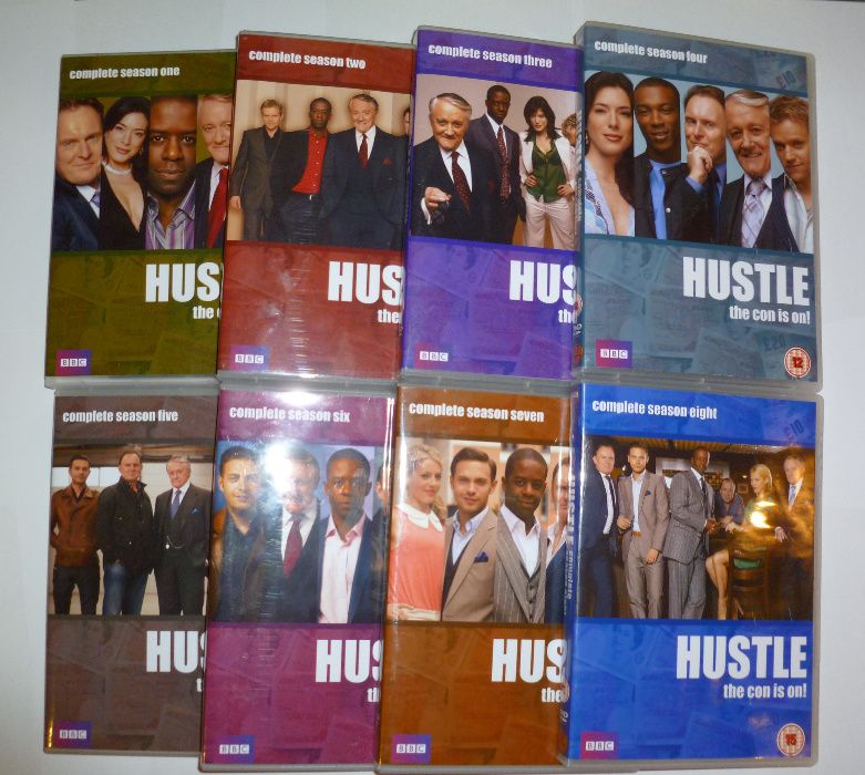 Hustle Escrocii 2004 8 sezoane DVD
