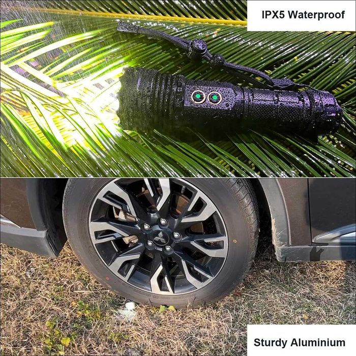 Lanterna led reincarcabila VRMAO BROS VR02,20000 lumeni,sigilat