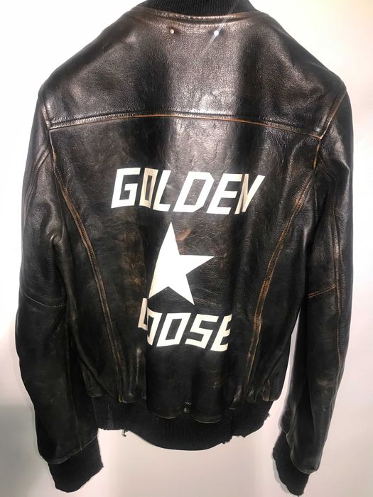Golden Goose Leather Jacket