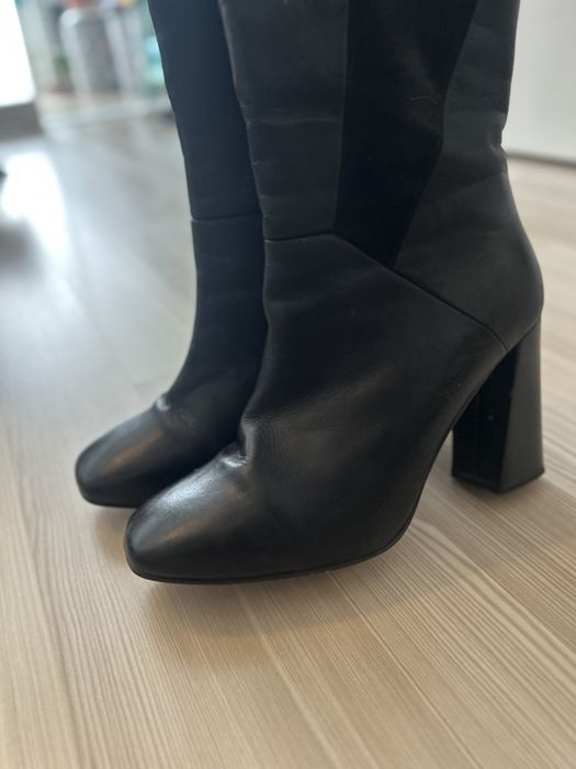 Cizme lungi, piele, 39