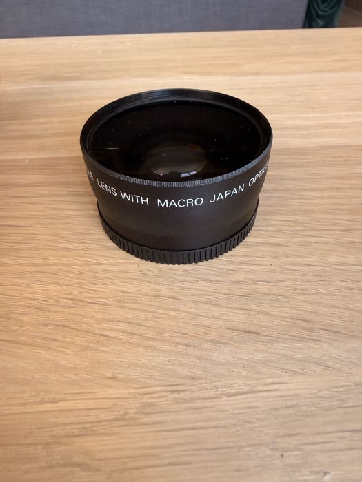 Adaptor super wide si macro 0.45 pentru lentile cu diametru de 58mm