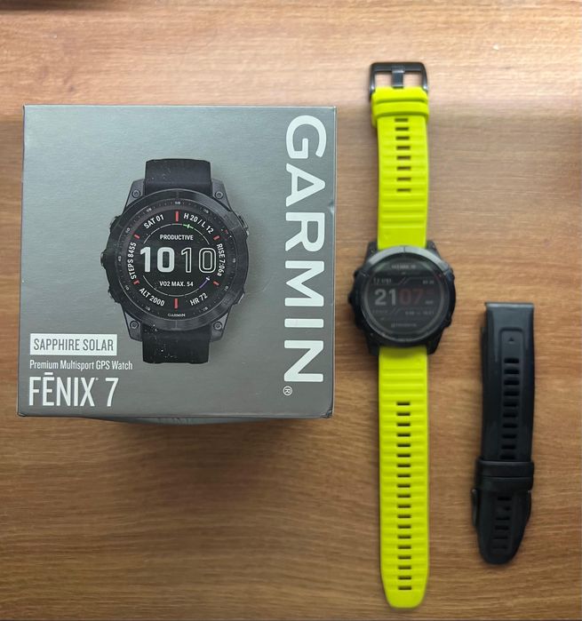 Garmin Fenix 7 Sopphir Solar