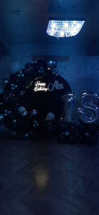 Arcada baloane aniversare 18 ani Panou baloane majorat Bucuresti-Ilfov
