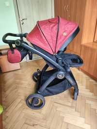 Продавам бебешка количка 2 в 1 Lorelli Adria Black & Red