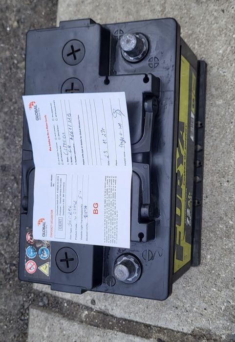 Акумулатор Furya 72Ah / 600A в гаранция