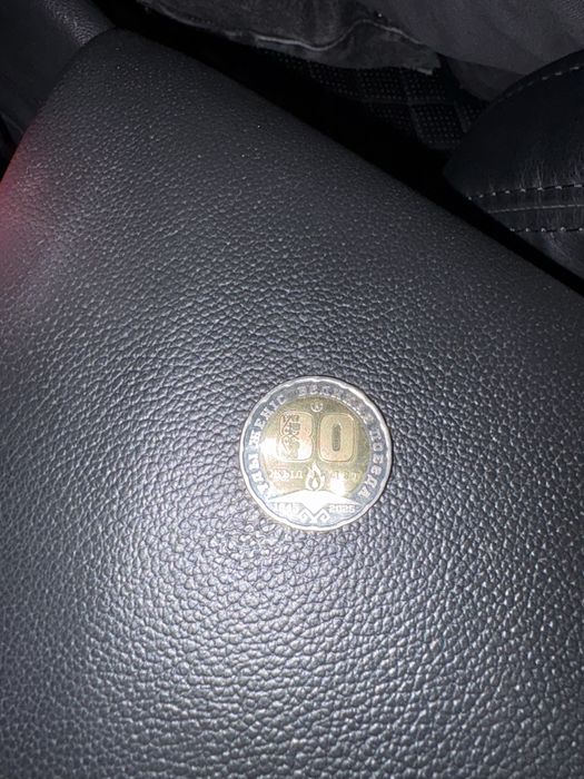 Коллекционная монета 80летие победы