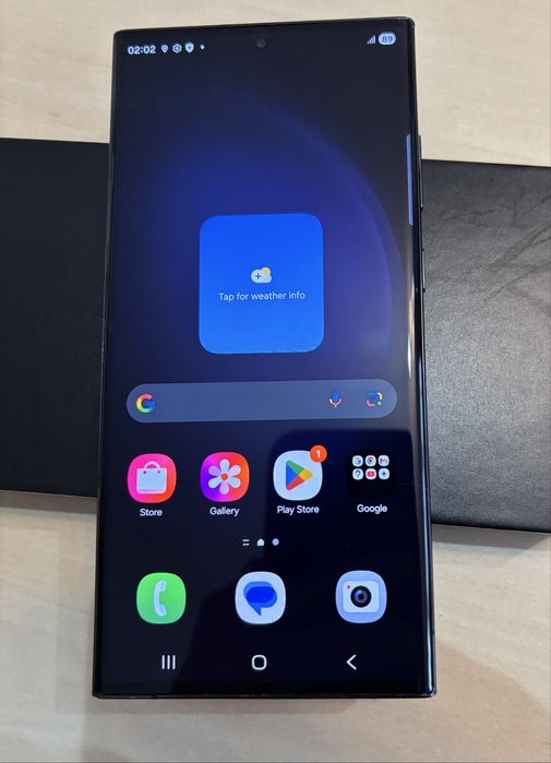 Samsung Galaxy S23 Ultra, Dual SIM, 8GB RAM, 256GB, 5G, Phantom Black