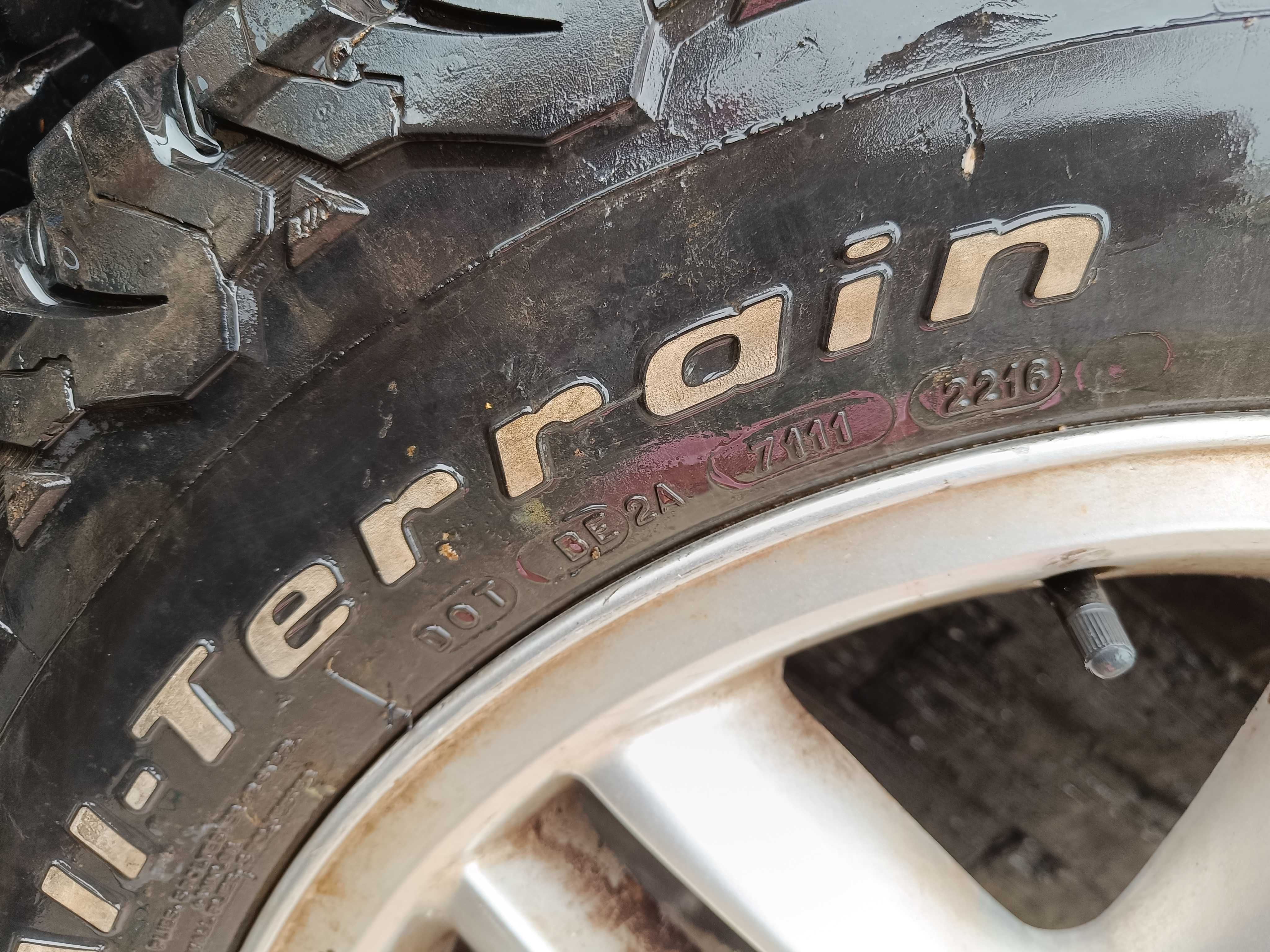 гуми 265/65/18 bfgoodrich all-terrain 7бр.