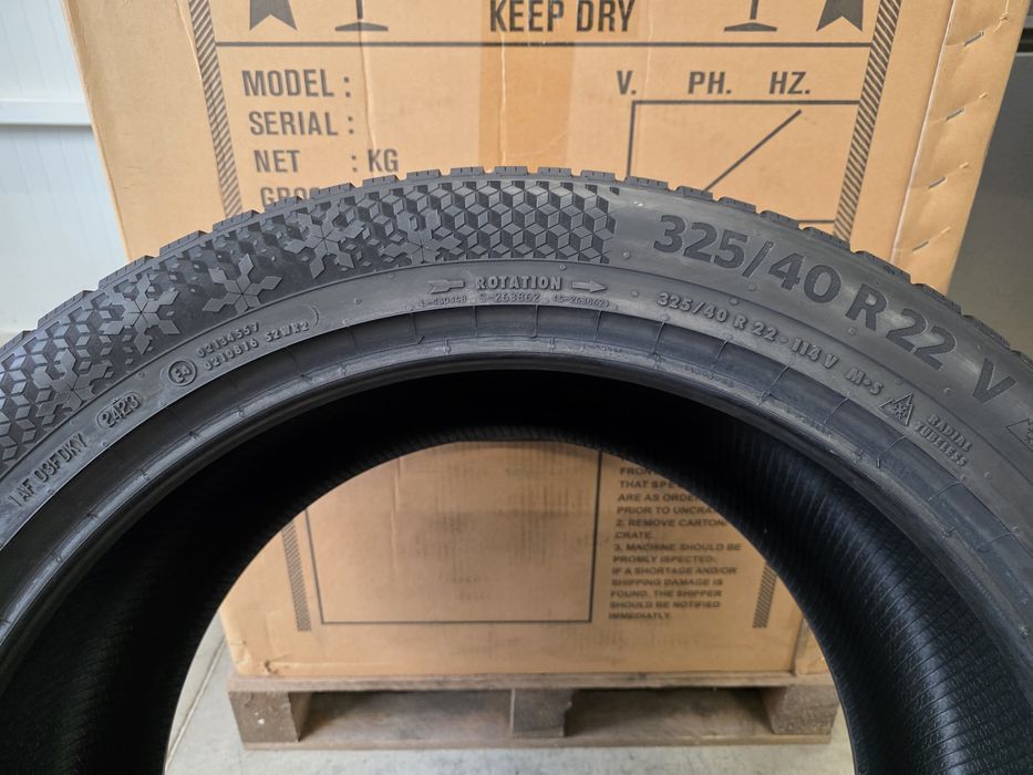 285/45R22-2бр.& 325/40R22-2бр.Continental WinterContact TS870P XL DEMO