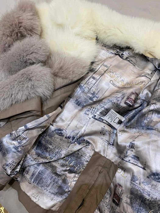 Палто от естествен косъм