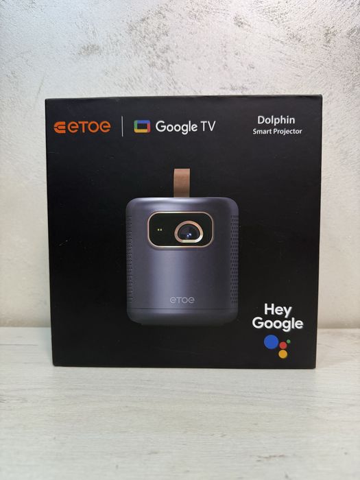 Proiector ETOE Dolphin 1080P, cu sistem Google TV, decodare video 4K !