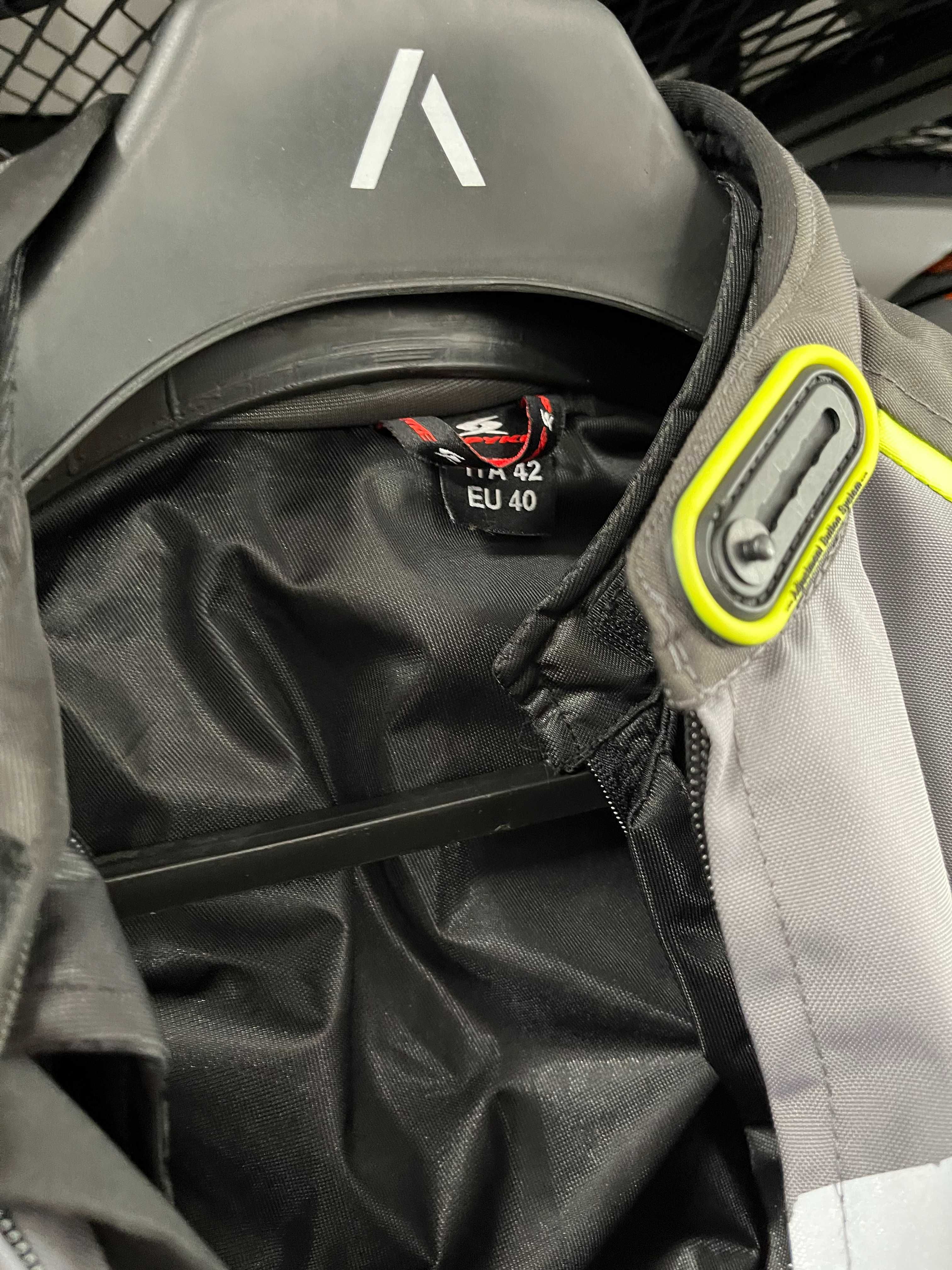 Дамско яке SPYKE AIR MASTER LADY FLUO/GRAY,протектор, подплата,40 M/L