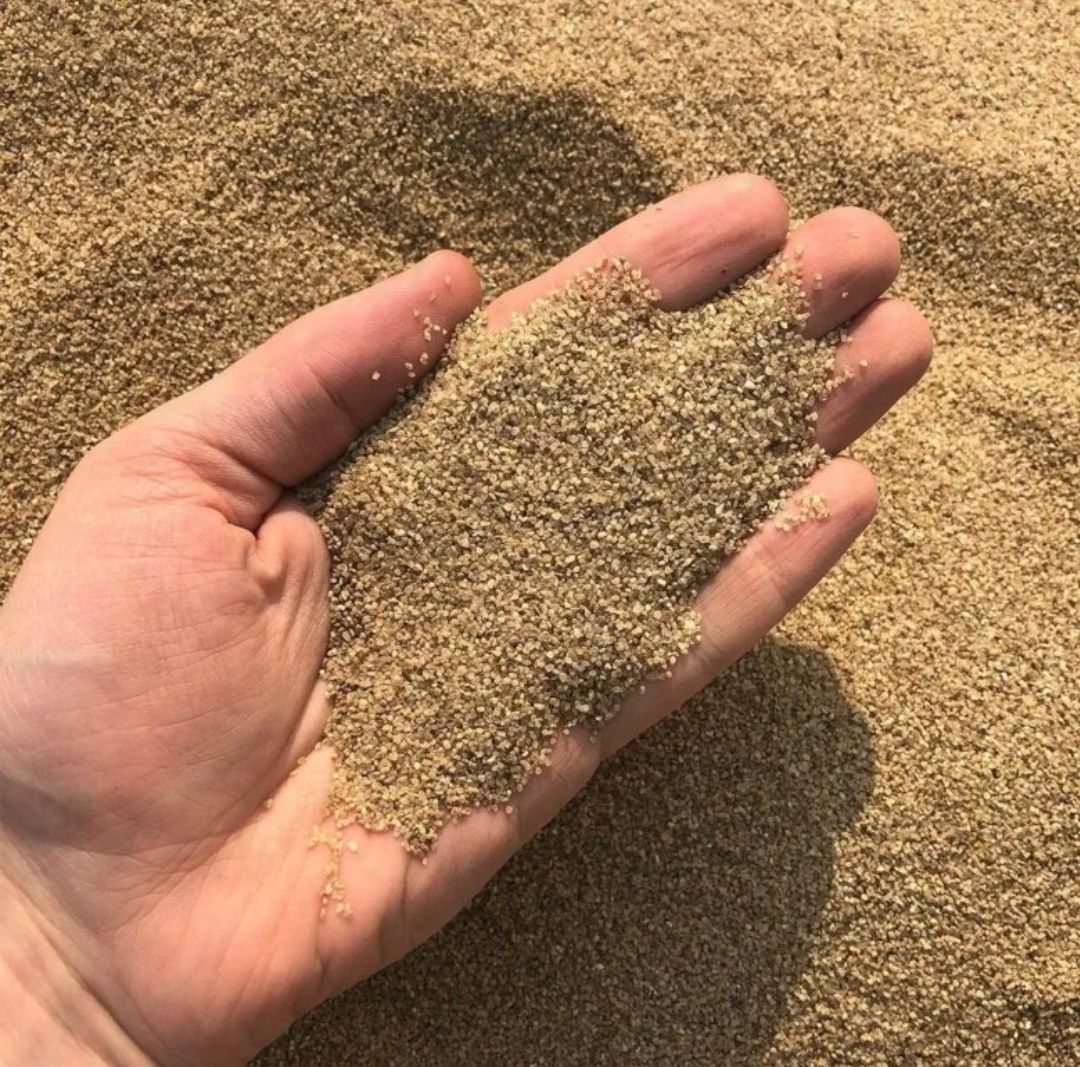 Песок кварцевый в мешках