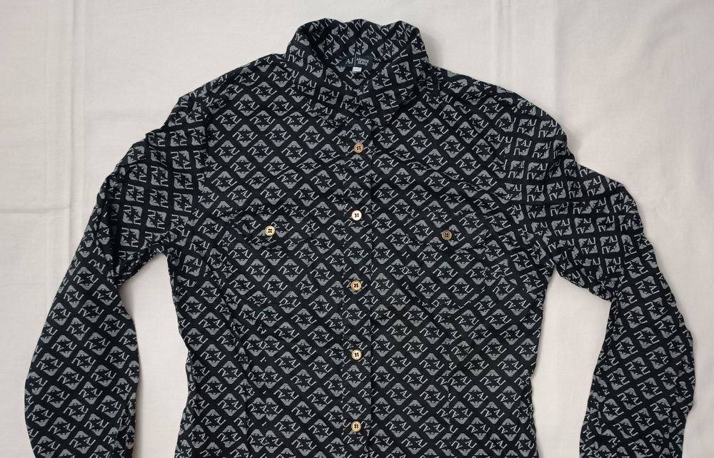 Armani Jeans оригинална риза S памучна дълъг ръкав