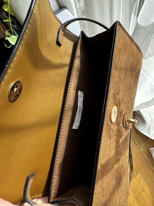 Чанта с къса и дълга дръжка