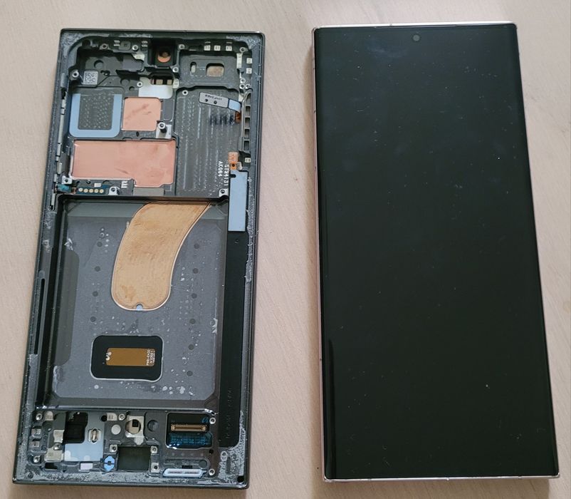 Display Samsung Galaxy S23 Ultra Negru Violet