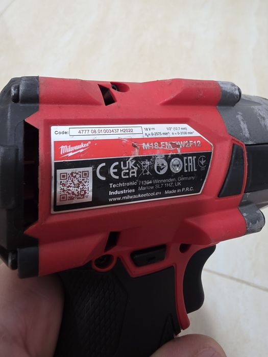 Pistol impact roți Milwaukee M18 FMTIW2F12