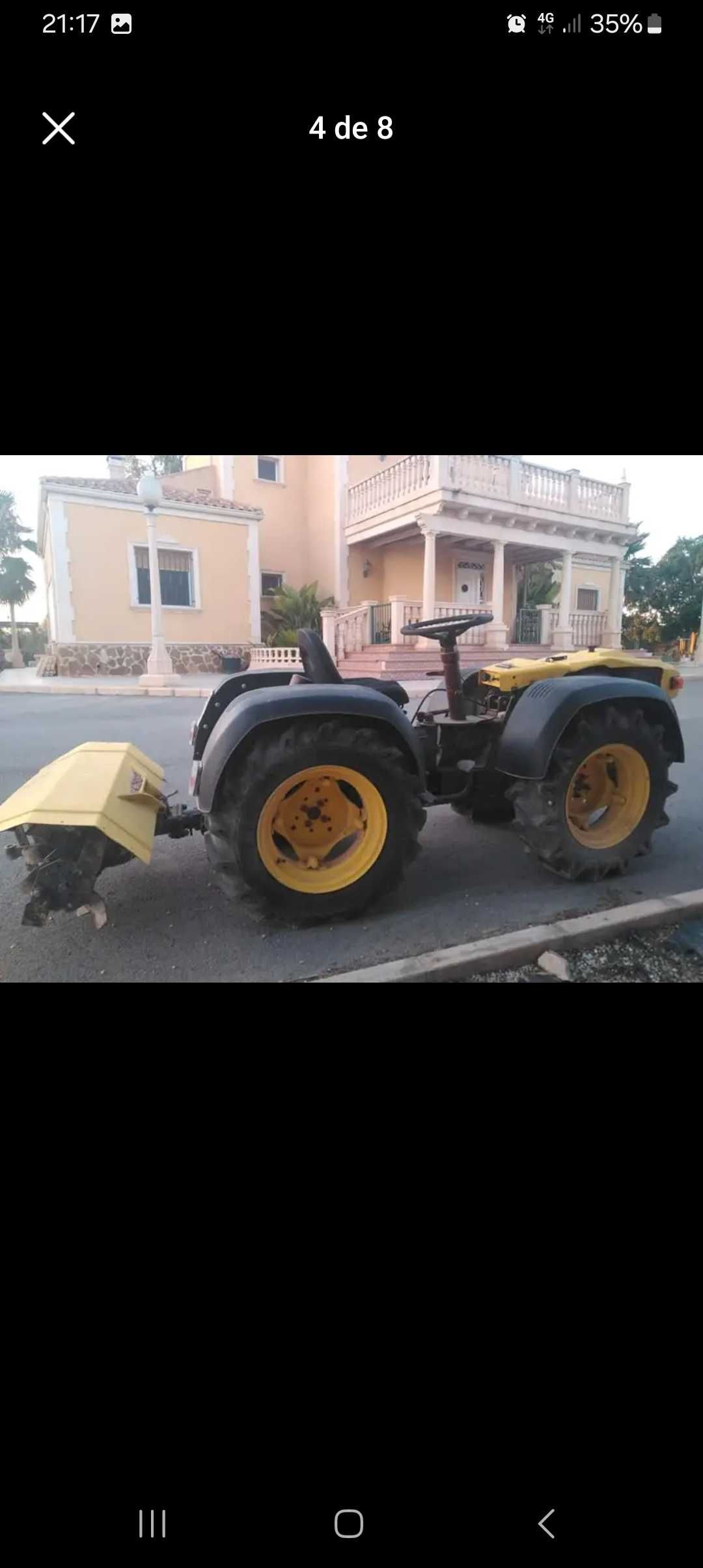 Tractor Pascuali 946 Articulat 4x4 cu freza scalificator si remorca