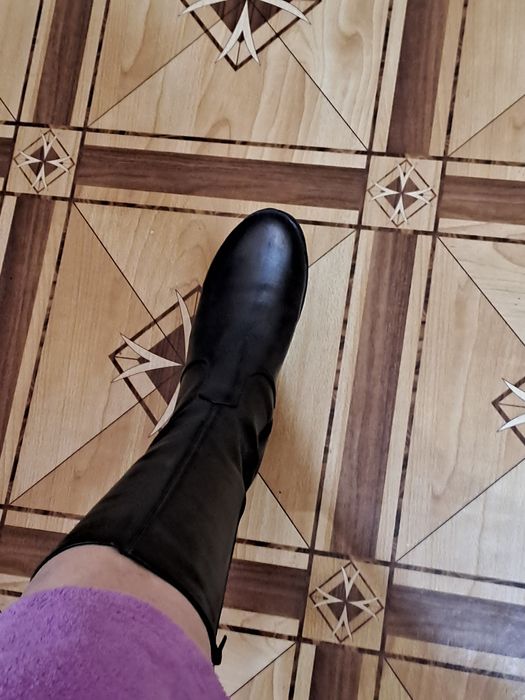 Сапоги натуральная кожа с натуральным мехом