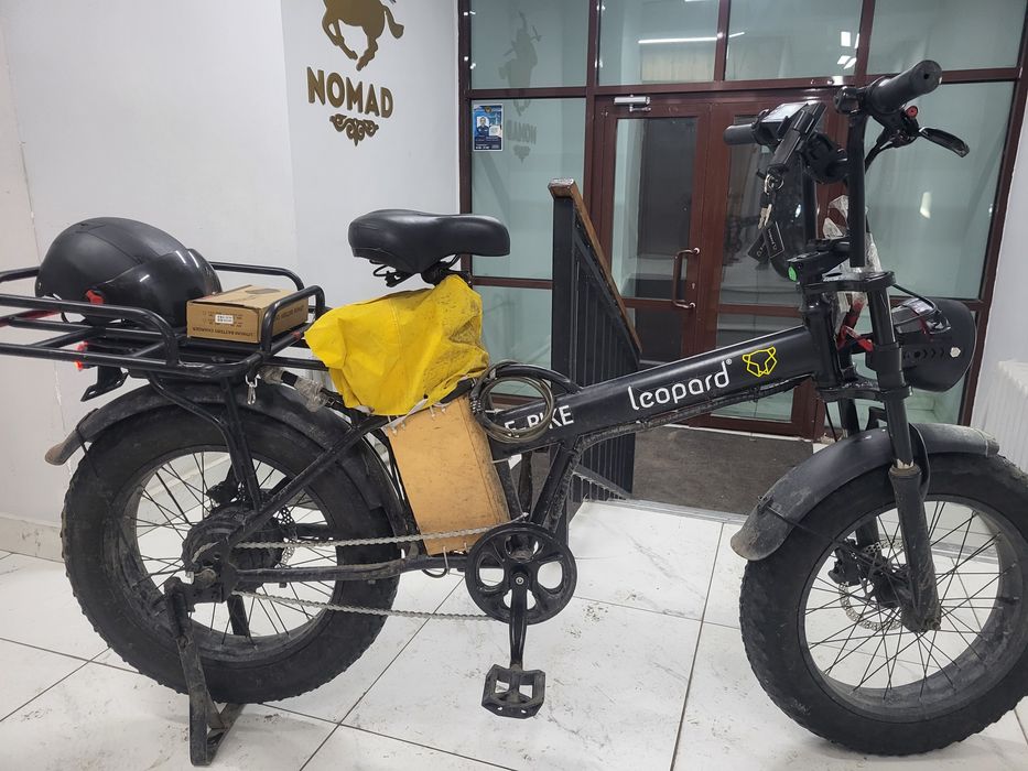 Электровелосипед электро велосипед электрофетбайк Леопард Leopard 1200