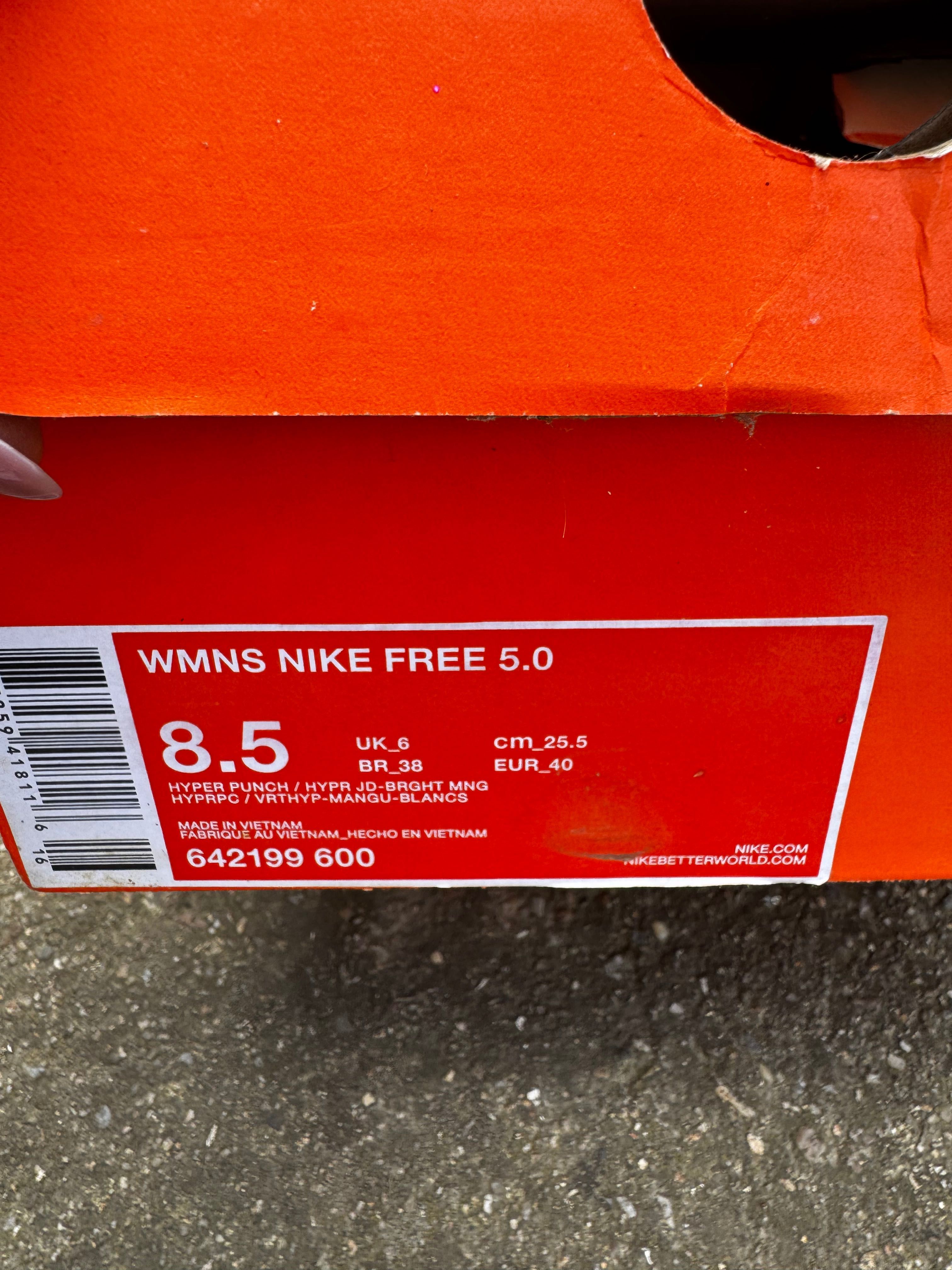 Nike free 5.0 маратонки момиче