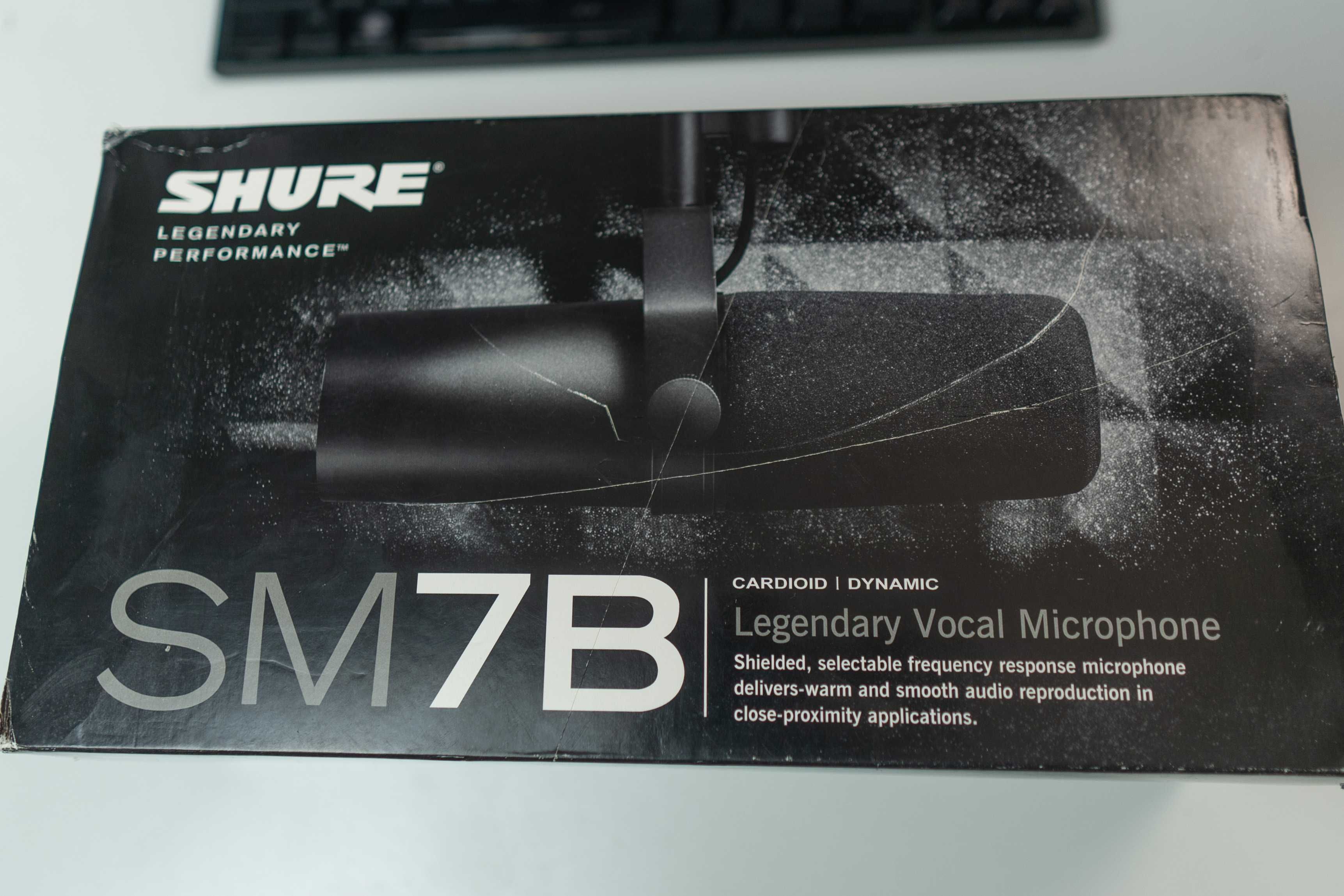 Shure SM7B микрофон чисто нов