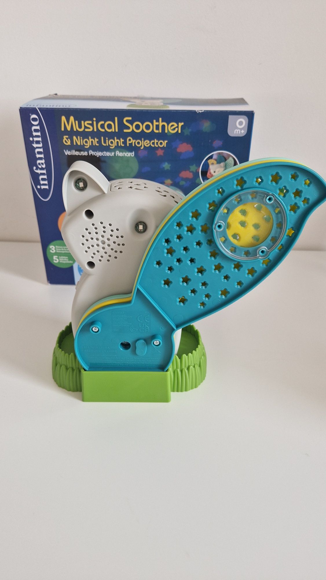 Lampa de veghe cu proiector si sunete B Kids Infantino