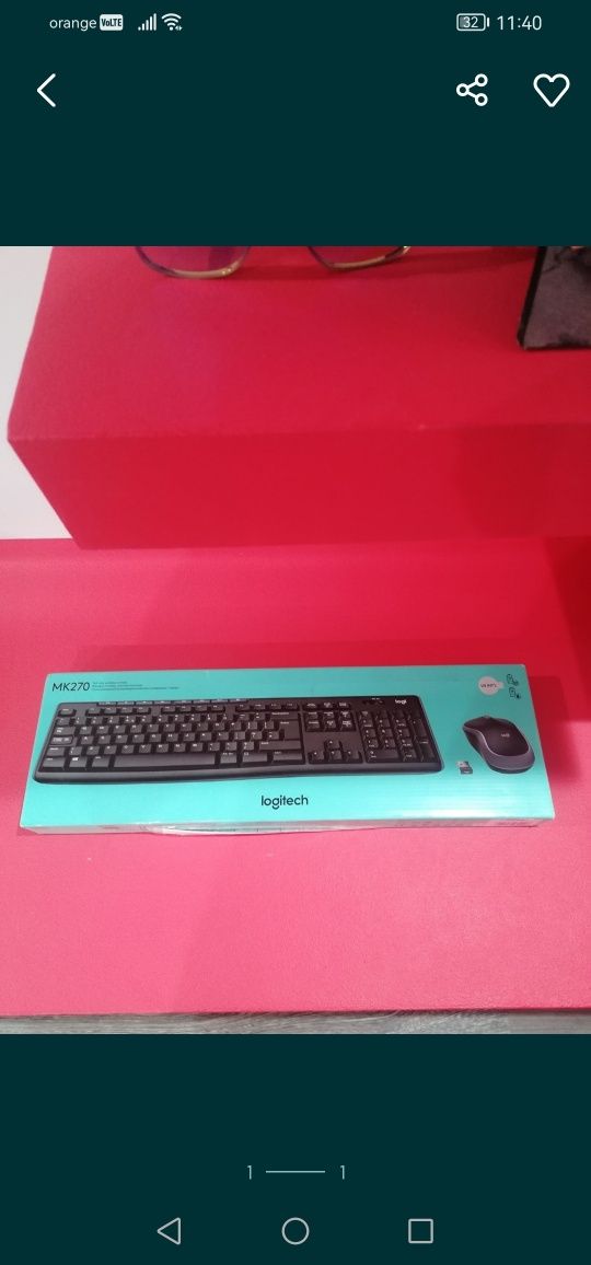 Kit tastatura Logitech mk 270