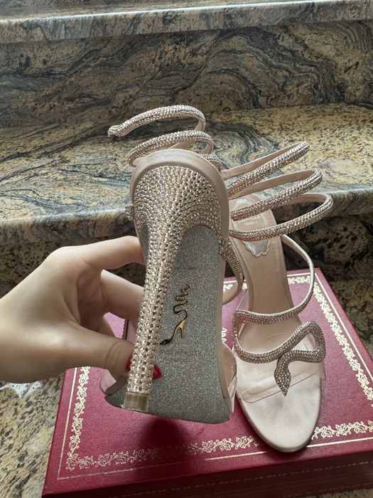 Сандалети на висок ток Rene Caovilia