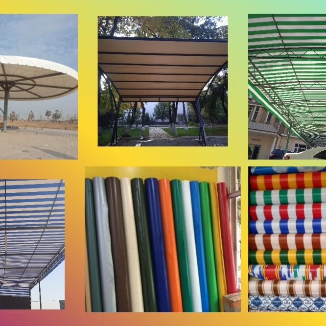 Баннер бассен навес метал канутурся установка киламиз