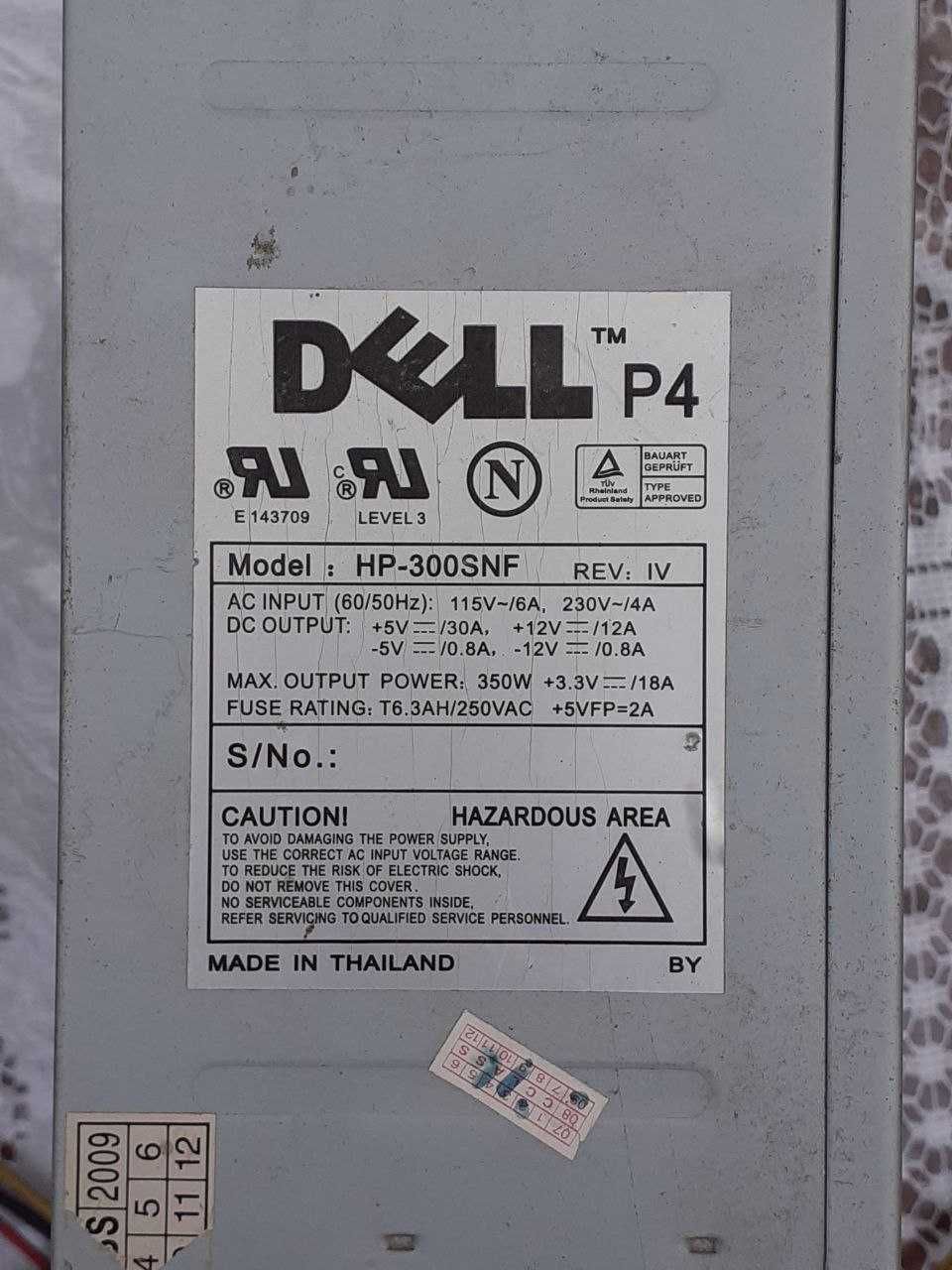 Dell p4 HP-300SNF Blok pitaniya 350W