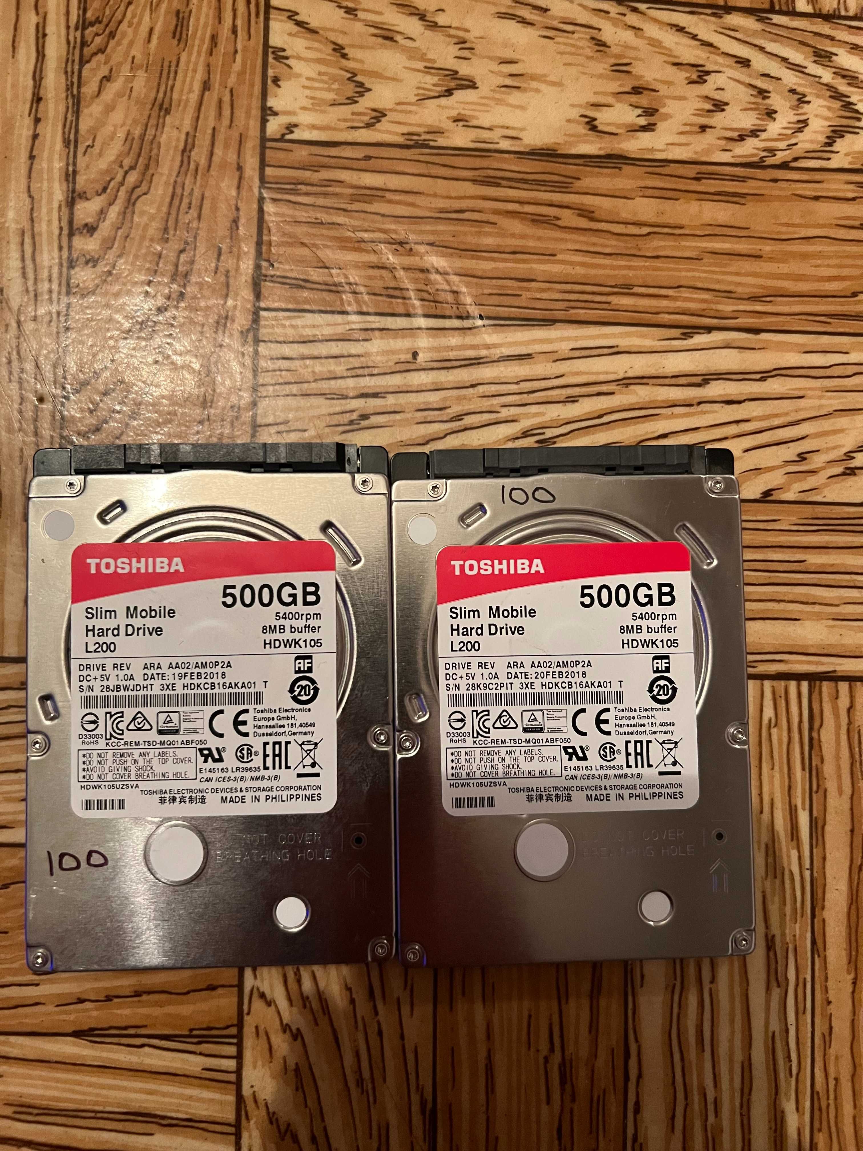 Жесткий диск Toshiba 500Gb