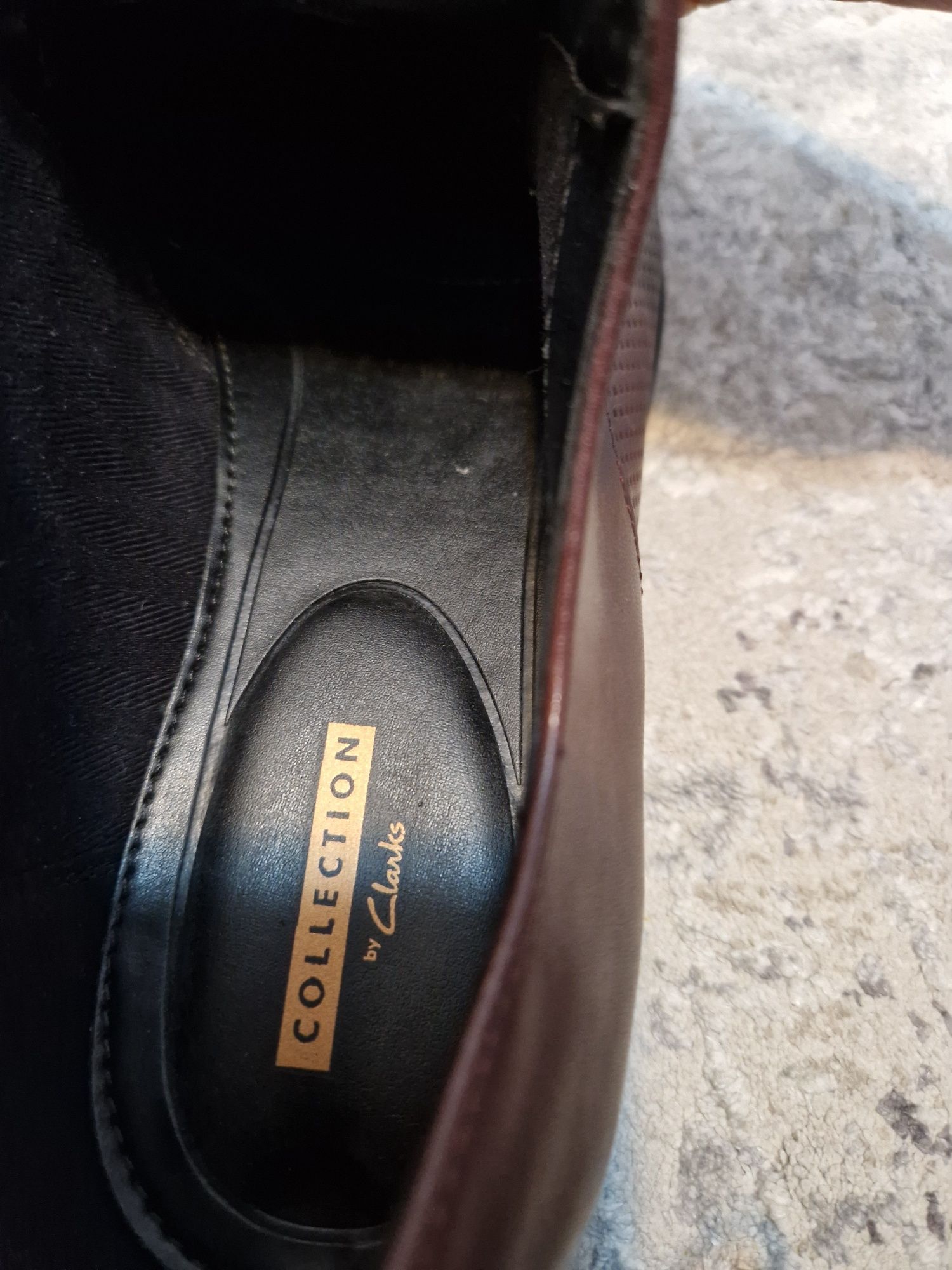 Pantofi derby de piele Bampton Cap Clarks