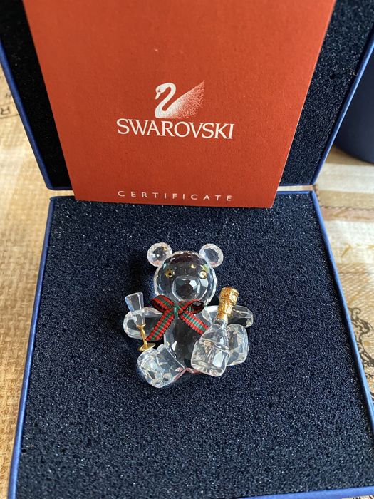 Рядък Swarovski Crystal Kris Bear