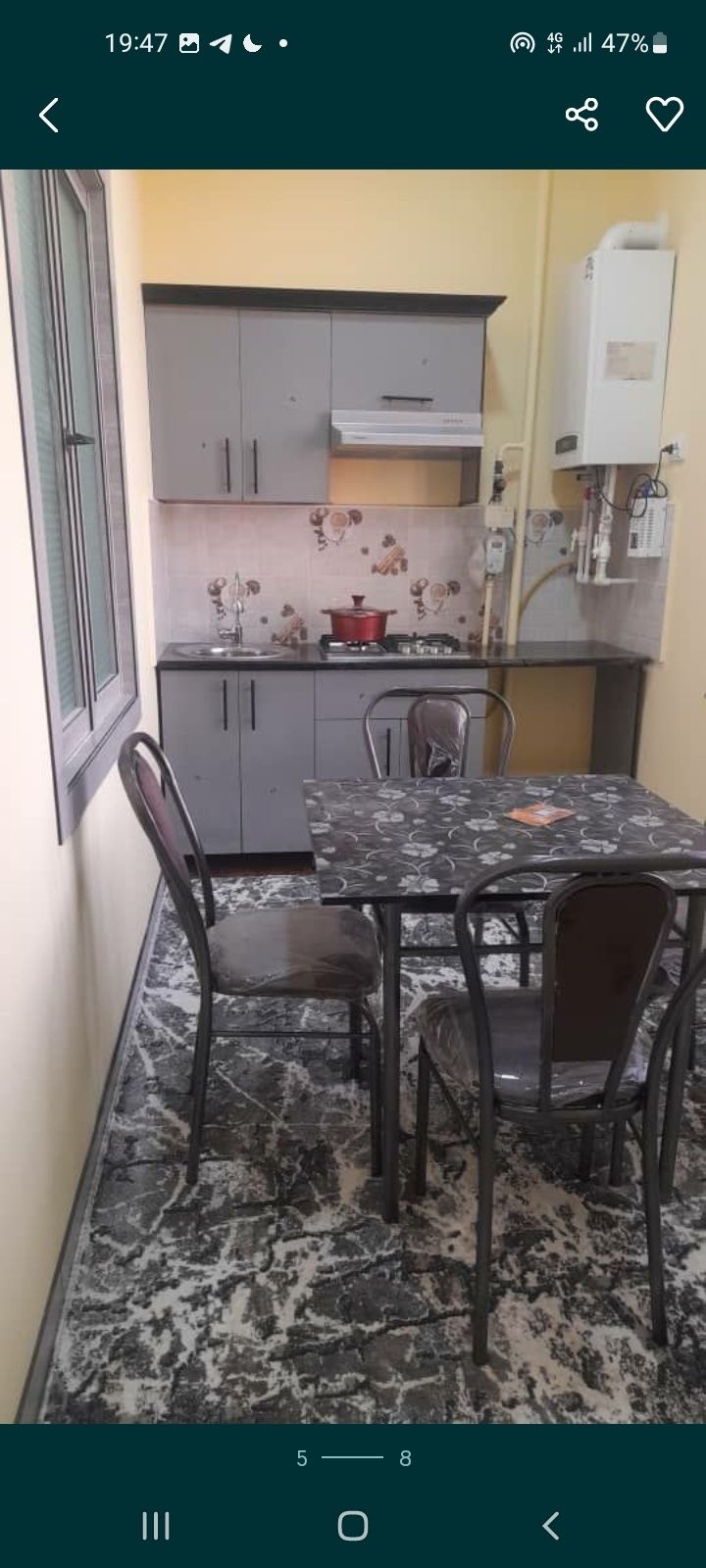 1 xonalik uy ijaraga beriladi