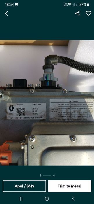 Invertor statie incarcare modul de incarcare dacia spring