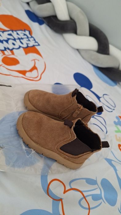 Ghete Zara marimea 23 piele