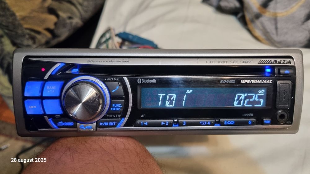 Mp3 player auto Alpine cde-102ri, Alpine cde-114bti