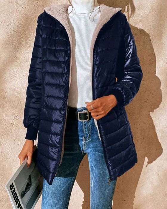 Зимно яке средна дължина